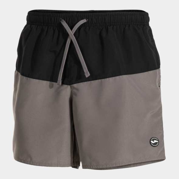 BERMUDA DE BAÑO SANTA MÓNICA NEGRO ANTRACITA