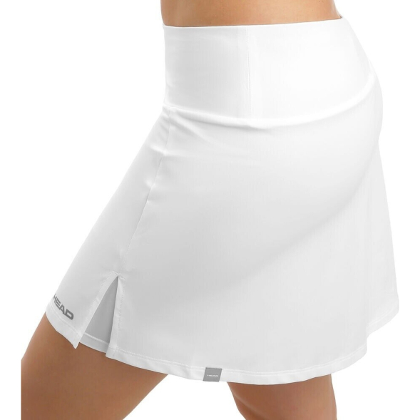 Юбка-шорты тренир. жен. HEAD Club Basic Skort Long W 814539-WH-XS,р.XS,92%полиэстер,8% эластан,белый