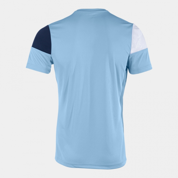 CAMISETA MANGA CORTA CREW V CELESTE MARINO