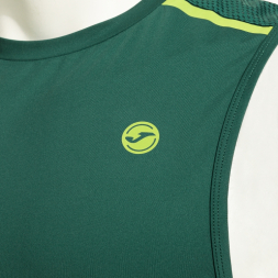 CAMISETA SIN MANGAS INDOOR GYM VERDE