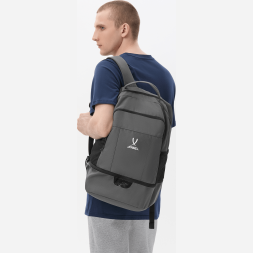 Рюкзак с двойным дном JOGEL CAMP Double Bottom 2.0, темно-серый