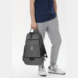 Рюкзак с двойным дном JOGEL CAMP Double Bottom 2.0, темно-серый