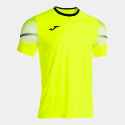 CAMISETA MANGA CORTA ELITE XI AMARILLO FLUOR NEGRO