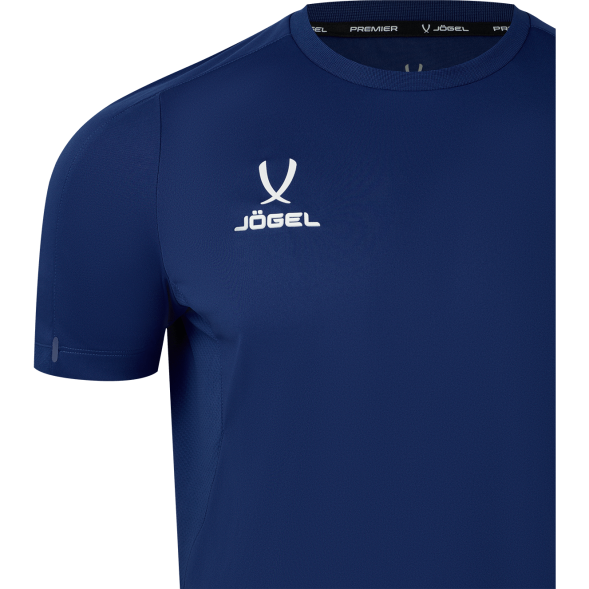 Футболка тренировочная JOGEL PREMIER PerFormDRY Training Poly Tee, темно-синий
