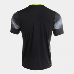 CAMISETA MANGA CORTA ELITE XI NEGRO AMARILLO FLUOR