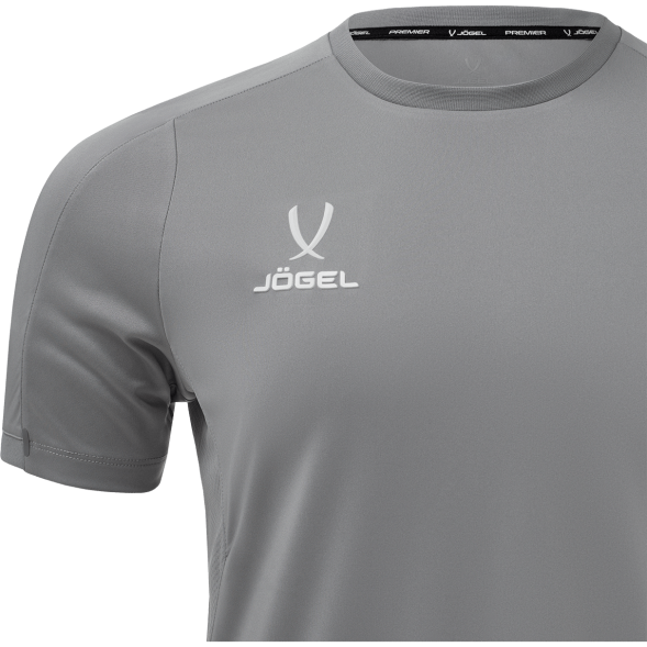 Футболка тренировочная JOGEL PREMIER PerFormDRY Training Poly Tee, серый