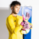 GUANTES PORTERO PREMIER ROSA FLUOR NEGRO