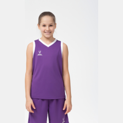Майка баскетбольная JOGEL CAMP Basic, фиолетовый, детский