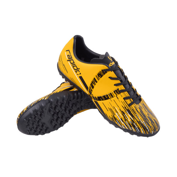 БЕЗ УПАКОВКИ Бутсы многошиповые Rapido TF Yellow/black