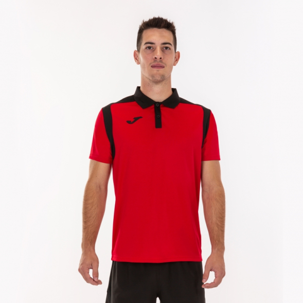 Поло с коротким рукавом CHAMPIONSHIP V Красный-черный