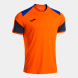 CAMISETA MANGA CORTA DANUBIO NARANJA DARK NAVY