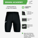 Леггинсы короткие BRAMA ACADEMY Черный L-XL 101017.100, Черный, 9997638149069, L-XL