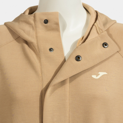 SUDADERA CON CAPUCHA BREATH BEIGE