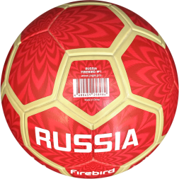 Мяч футбольный JOGEL Russia Firebird №1