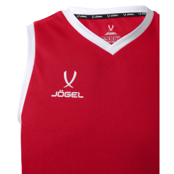 Майка баскетбольная JOGEL CAMP Basic, красный, детский