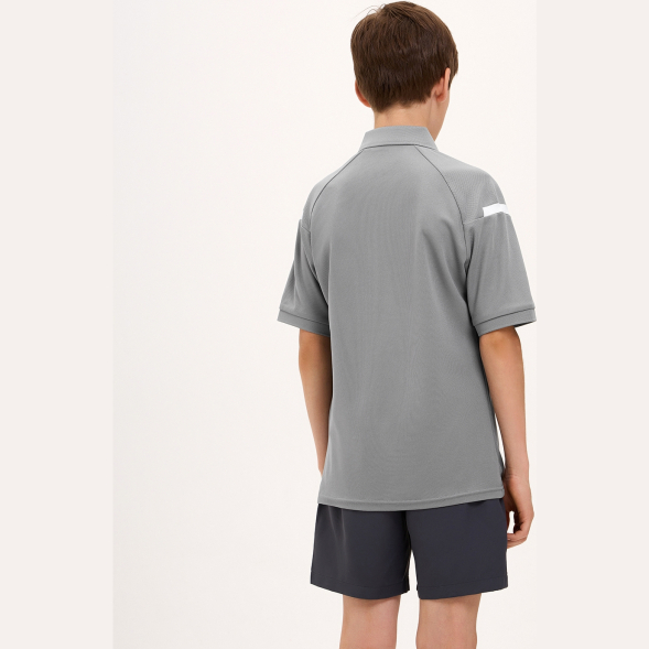 Поло JOGEL CAMP 2 Poly Polo, серый, детский