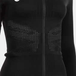 CHAQUETA CON CAPUCHA R-TRAIL NATURE NEGRO