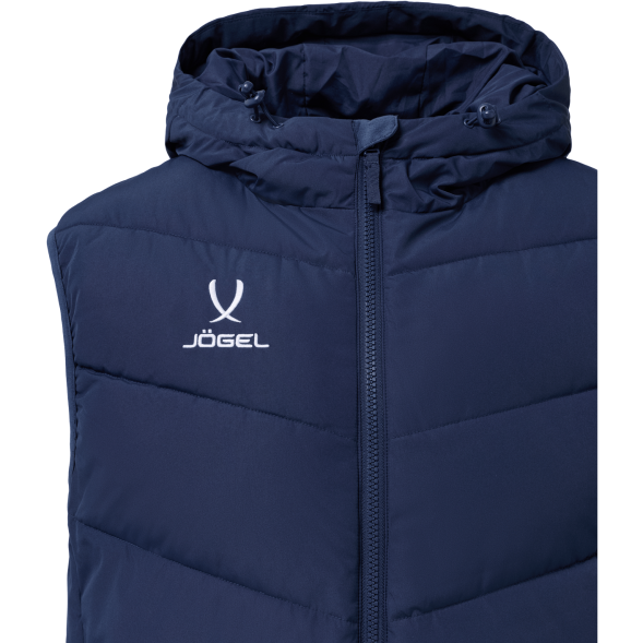 Жилет утепленный c капюшоном JOGEL ESSENTIAL PerFormPROOF Padded Hooded Vest, темно-синий