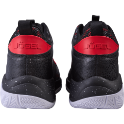 Кроссовки баскетбольные JÖGEL Playmaker, Black/red