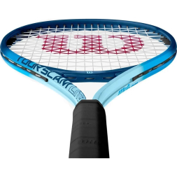 Ракетка б/т Wilson Tour Slam Lite Gr3, WR147810U3,для любит, алюминий, со струнами, сине-голубая