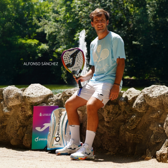 MOCHILA PREMIER PADEL VALLADOLID BLANCO NEGRO