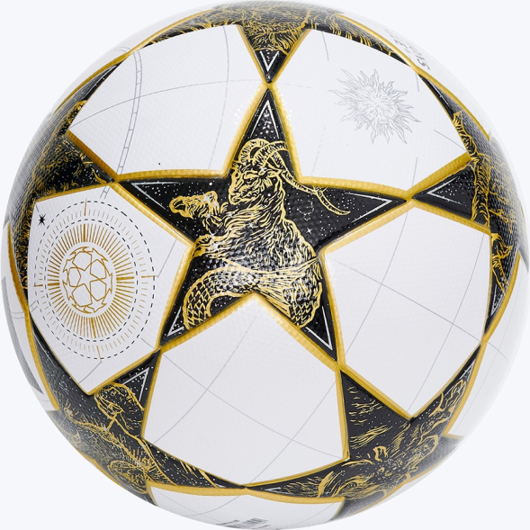 Мяч футб. ADIDAS UCL League JZ9995, р.5, FIFA Quality, 32п, ТПУ, термосш, бело-черно-золотистый