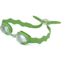 Очки для плавания Atemi, дет, силикон (салатовый), S403