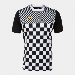 CAMISETA MANGA CORTA FLAG III NEGRO BLANCO
