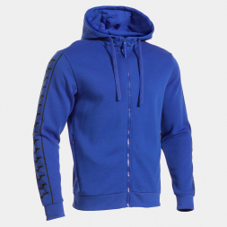 CHAQUETA CON CAPUCHA HEROIC ROYAL NEGRO