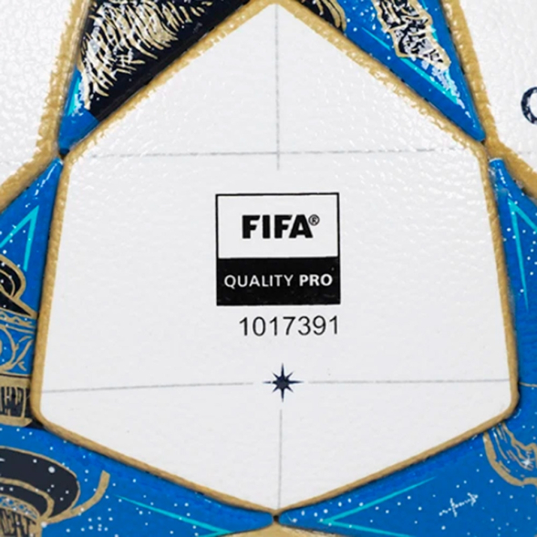 Мяч футб. ADIDAS UCL Competition JP1541, р.5, 32 панели, FIFA Quality Pro, ПУ,термосш,бело-синий
