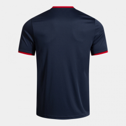 CAMISETA MANGA CORTA COMBI PREMIUM DARK NAVY ROJO