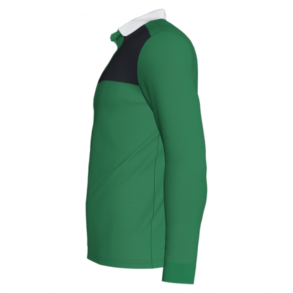 Поло с длинным рукавом WINNER Зеленый-черный