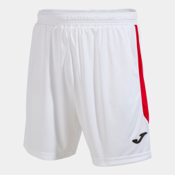 SHORT GLASGOW BLANCO ROJO