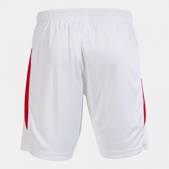 SHORT GLASGOW BLANCO ROJO