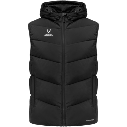 Жилет утепленный c капюшоном JOGEL ESSENTIAL PerFormPROOF Padded Hooded Vest, черный, детский