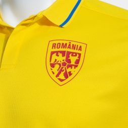 POLO MANGA CORTA REPLICA FED. FUTBOL RUMANÍA