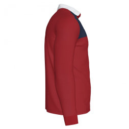 Поло с длинным рукавом WINNER Красный-темно синий