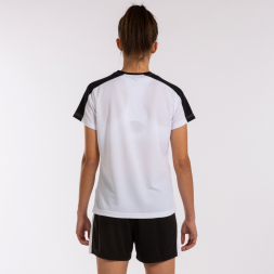 Футболка JOMA CAMISETA MANGA CORTA ECO CHAMPIONSHIP BLANCO NEGRO