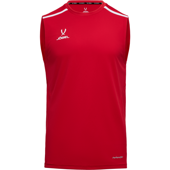 Майка тренировочная JOGEL DIVISION PerFormDRY Training Sleeveless, красный