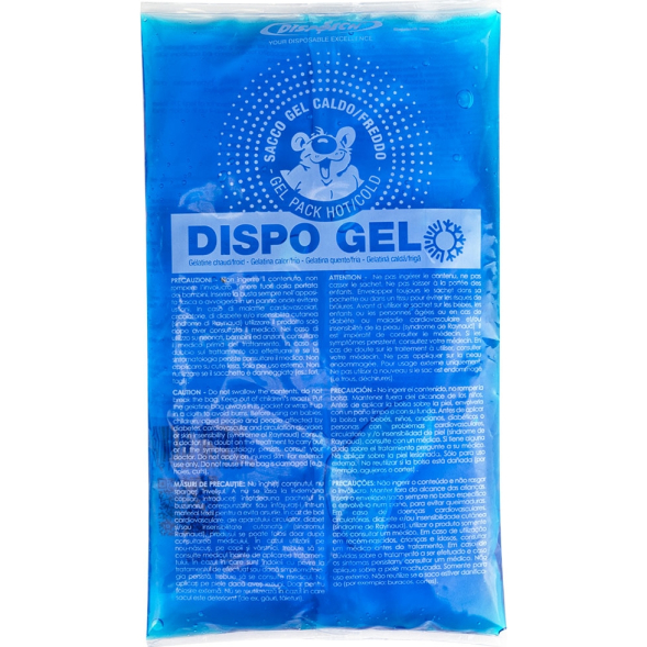 Многоразовый гелевый пакет для нагрева/охлаждения DISPO GEL, 352419, р.14*24 см