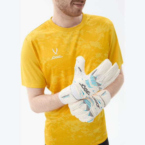 Перчатки вратарские JOGEL MAGNUM Perfomance EL4 Roll, белый