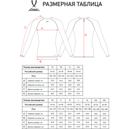 Футболка компрессионная с длинным рукавом JOGEL CAMP PerFormDRY Baselayer LS Tee, синий
