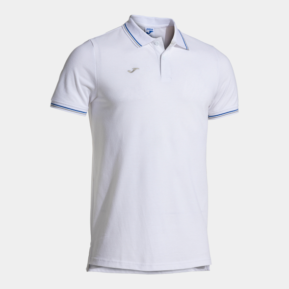POLO MANGA CORTA CONFORT CLASSIC BLANCO ROYAL