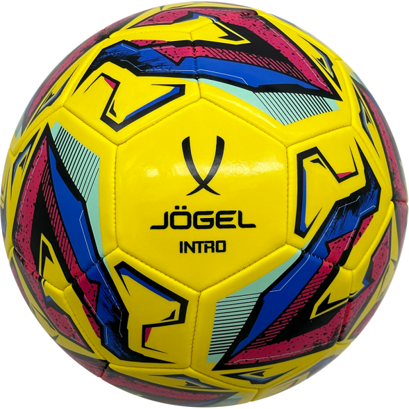 Мяч футбольный JÖGEL Intro №5, желтый