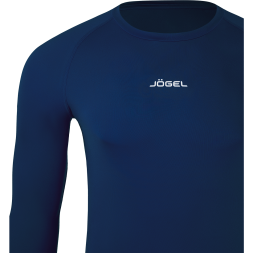 Футболка компрессионная с длинным рукавом JOGEL CAMP PerFormDRY Baselayer LS Tee, темно-синий