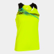 CAMISETA TIRANTES ELITE X AMARILLO FLUOR NEGRO