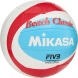 Мяч вол. пляжн. MIKASA BV543C-VXB-RSB, 18 панелей,синт.кожа (ТПУ), маш.сш.,бут.кам,бело-сине-красный