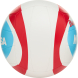 Мяч вол. пляжн. MIKASA BV543C-VXB-RSB, 18 панелей,синт.кожа (ТПУ), маш.сш.,бут.кам,бело-сине-красный
