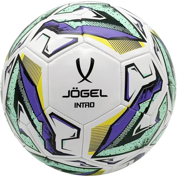 Мяч футбольный JÖGEL Intro №5, белый