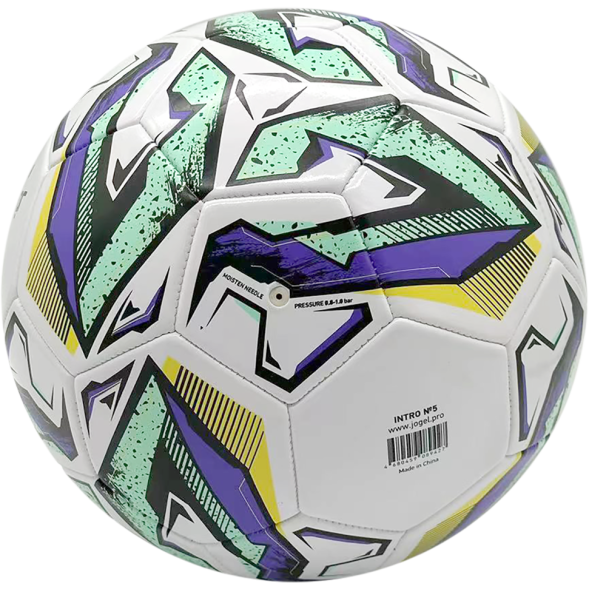 Мяч футбольный JÖGEL Intro №5, белый